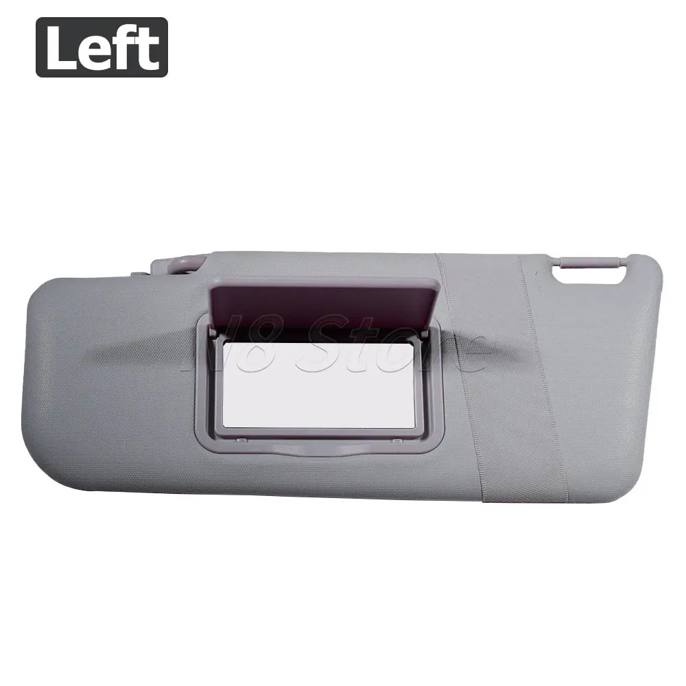 Für Fiat Panda MK2 2003–2011, Sonnenblende links oder rechts, mit Spiegel und Tasche 735362729 735362730 – Detail 2