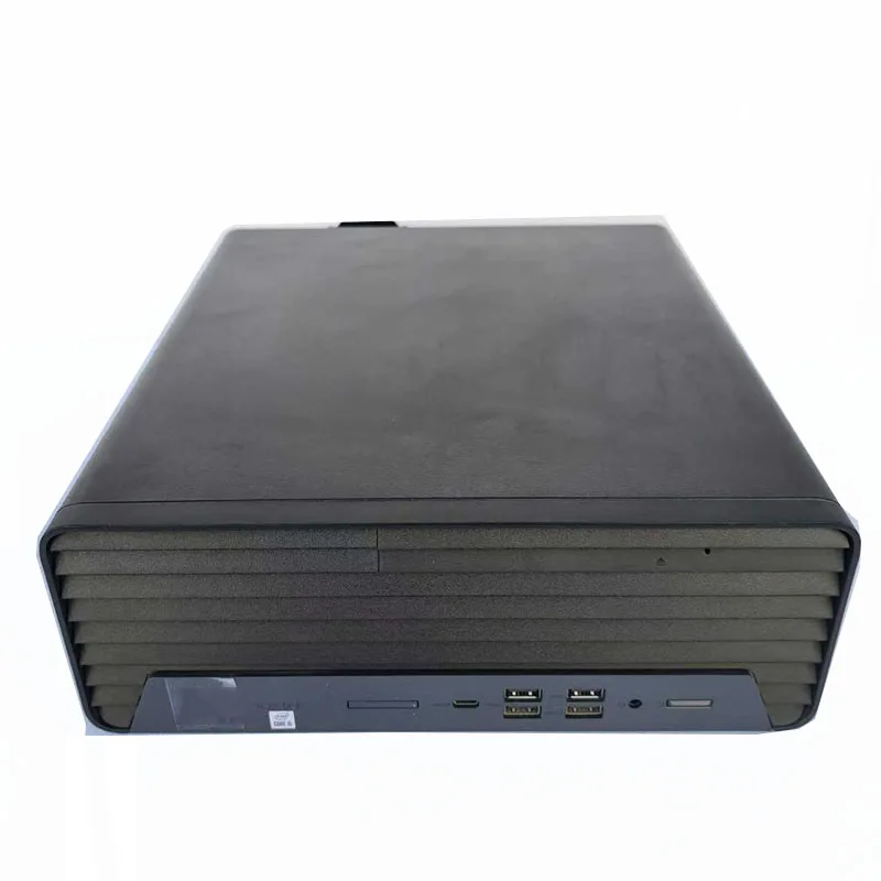 Pannello di copertura anteriore sostitutivo usato + manicotto di copertura superiore del sistema Chasis per HP Prodesk 600 G6 Colore nero
