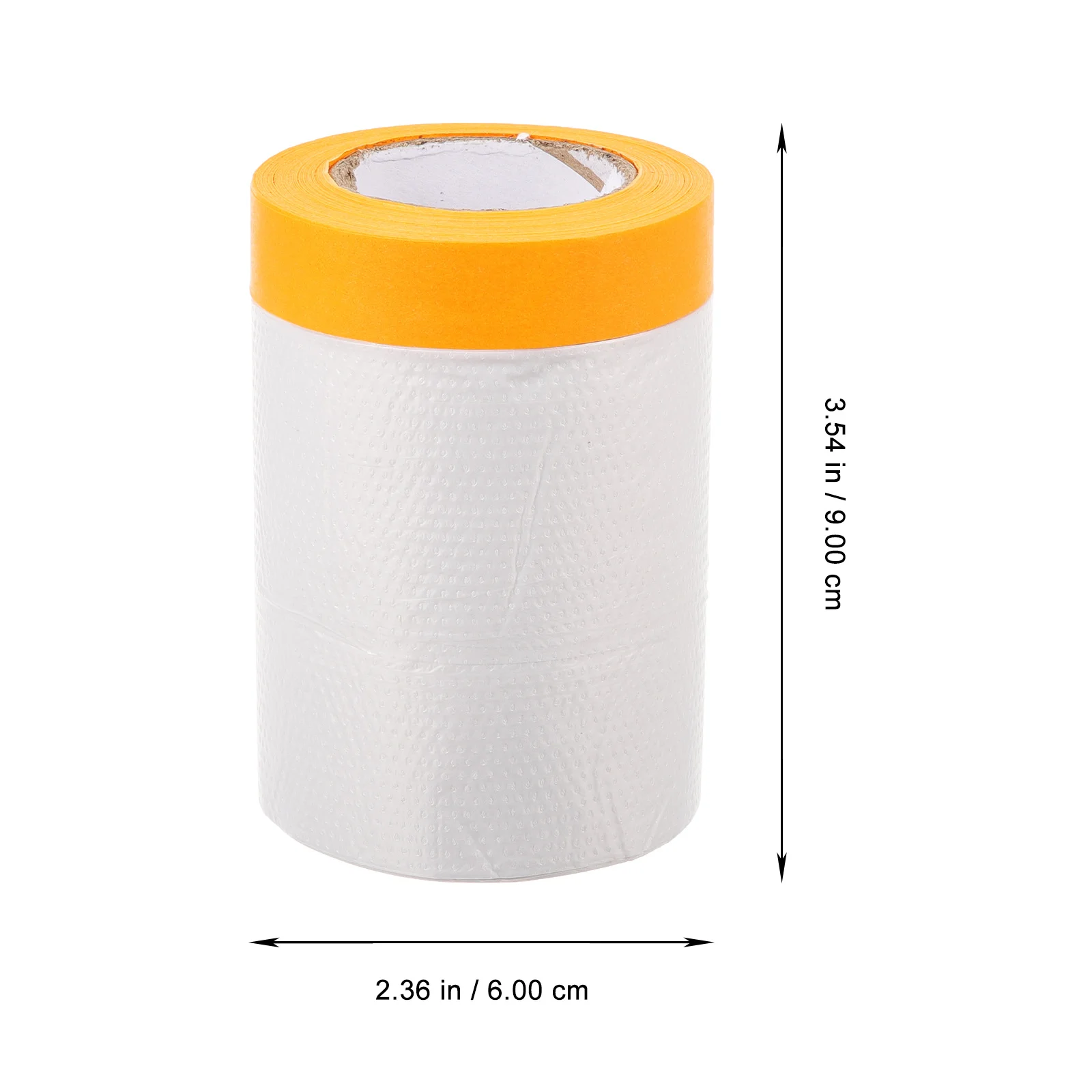 1 Roll Plastic Masking Paper Masking Film 20 Meter Paint Protective Film Auto Paint Protection Lightweight Plastic Cover for Car