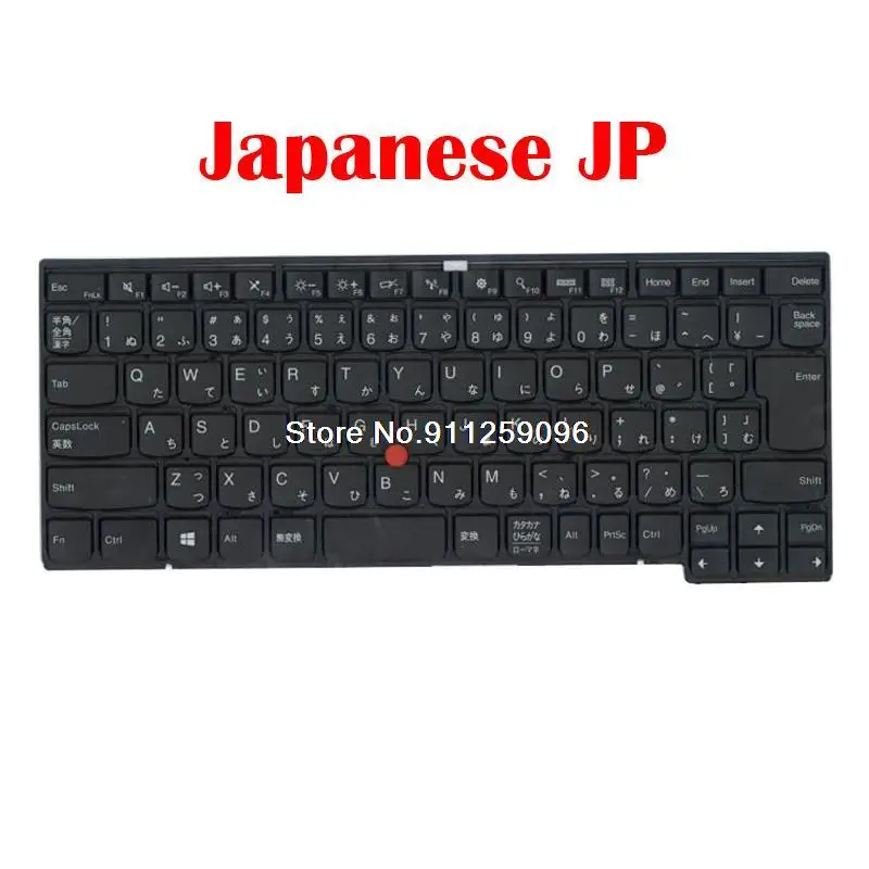 

Japanese JP JA Laptop Keyboard For Lenovo For Thinkpad 13 Gen 2 T470S T460S 01YT131 01YR077 00PA442 00PA524 Without Backlit New