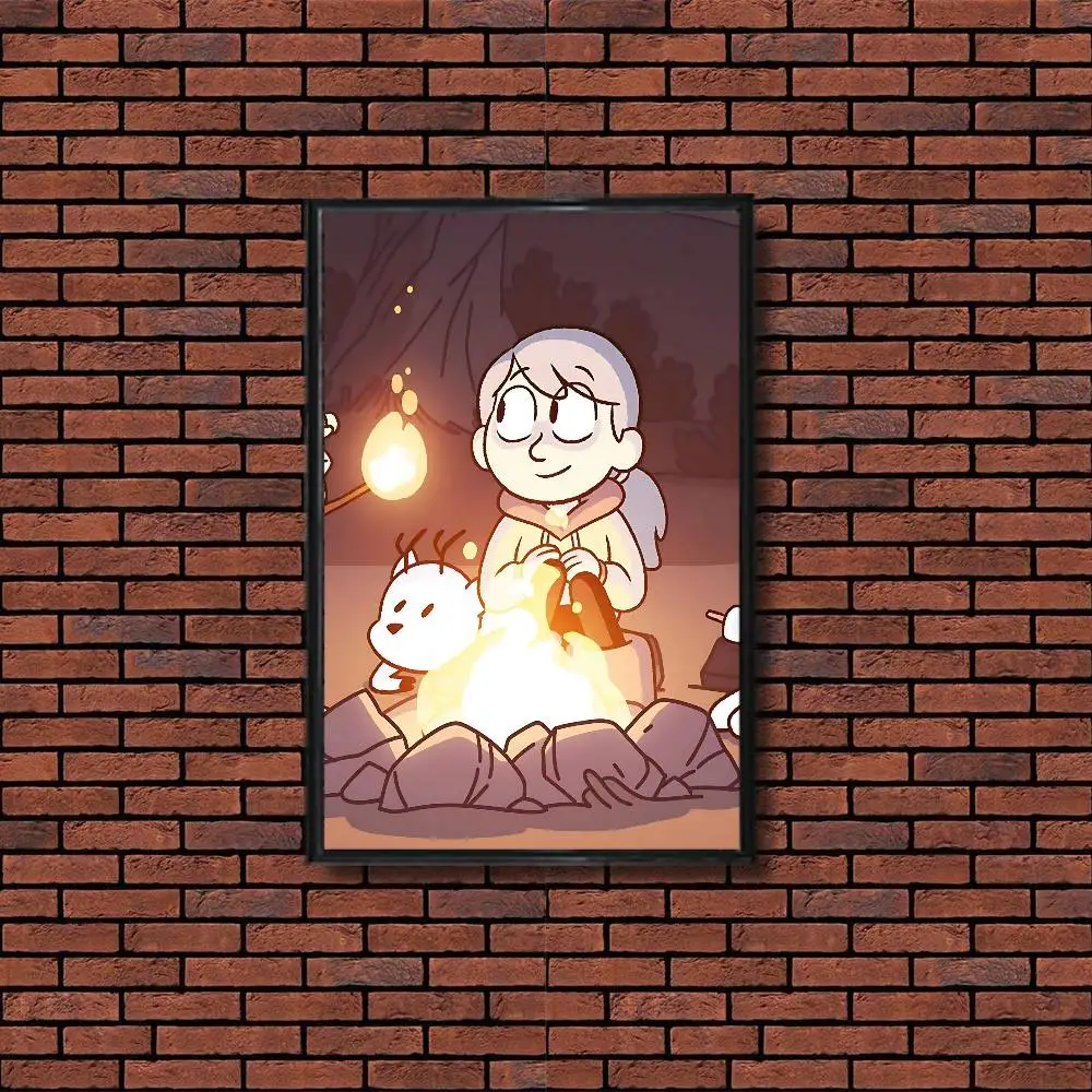 cute Twig and Hilda Wall Art Anime Canvas Painting Poster For Living Room Decoration Picture Home Decor