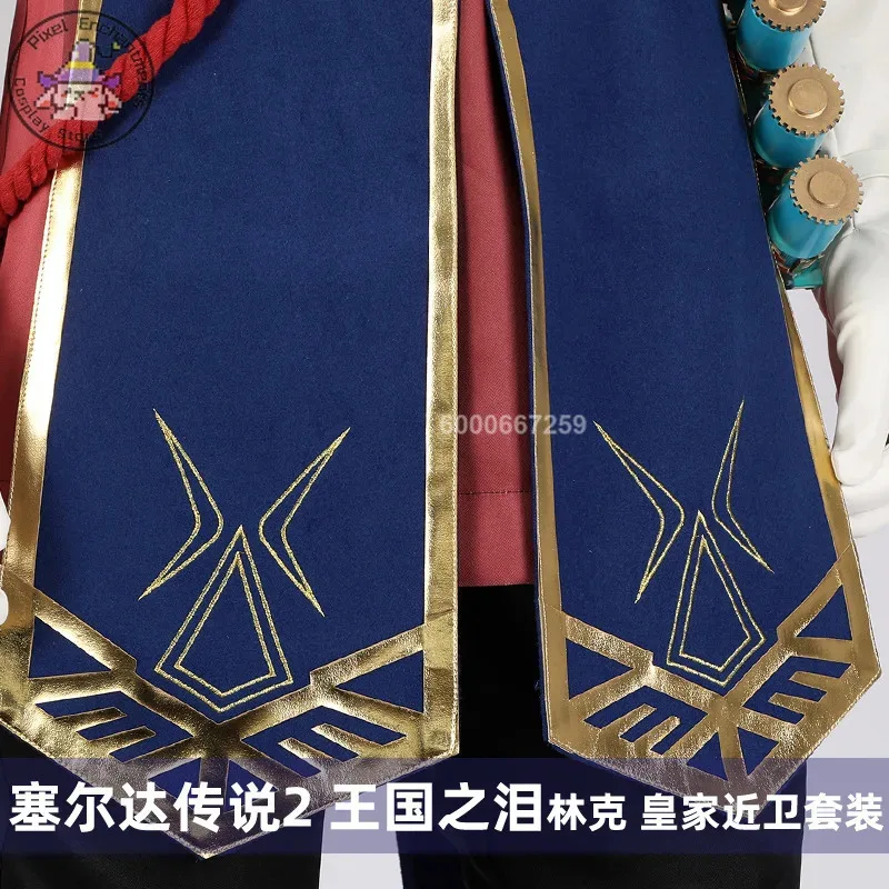 

ABC123Purya Косплей Костюм в стиле игры Link Royal Guard Полный комплект мужской одежды Коллекция полных нарядов 3;f'6,c;7.y;