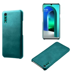 Slim Vegan Leather Case for LG,Slim, Velvet, 5G, V50, V60, V30, G8S, V40,THINQ, Q60, K50, K40, Stylo 6, 5 Cover, K41S, K51S, K6