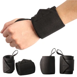 Padded Hard Wrist Wrap Support Brace for Weight Lifting,Fitness Gym Cross Training Sports Safety Wrist Strap,Black Wrist Support