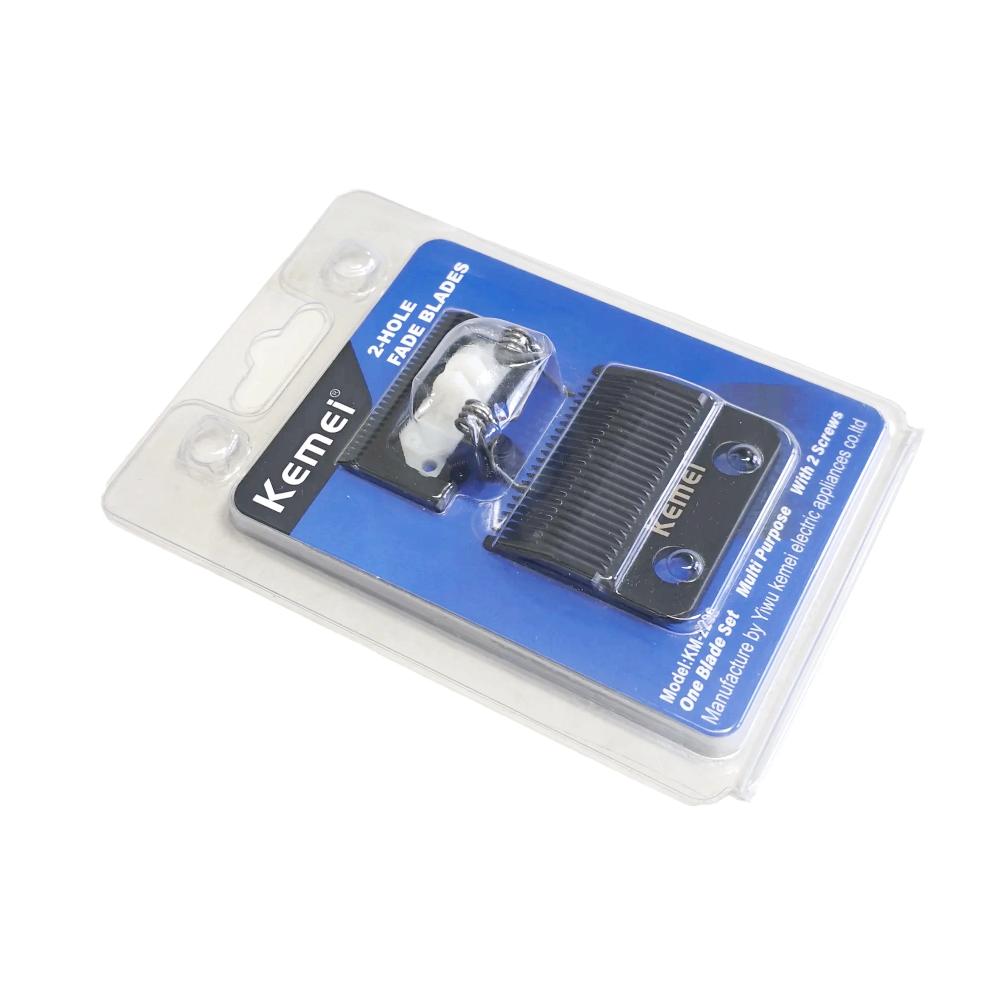Lames et filtres de rechange compatibles avec la tondeuse à cheveux Kemei 2296 (1 set)