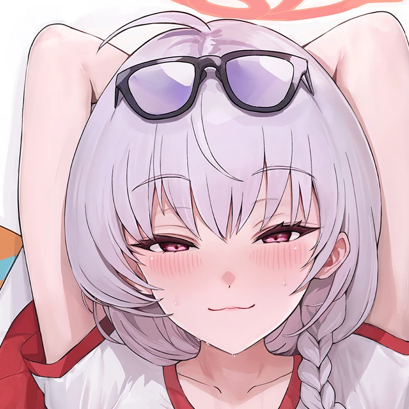 غطاء وسادة أنيمي ياباني للفتيات ، الأرشيف الأزرق ، Kurodate ، Haruna ، مثير ، Dakimakura ، دافئ ، مفارش سرير ، BMZP