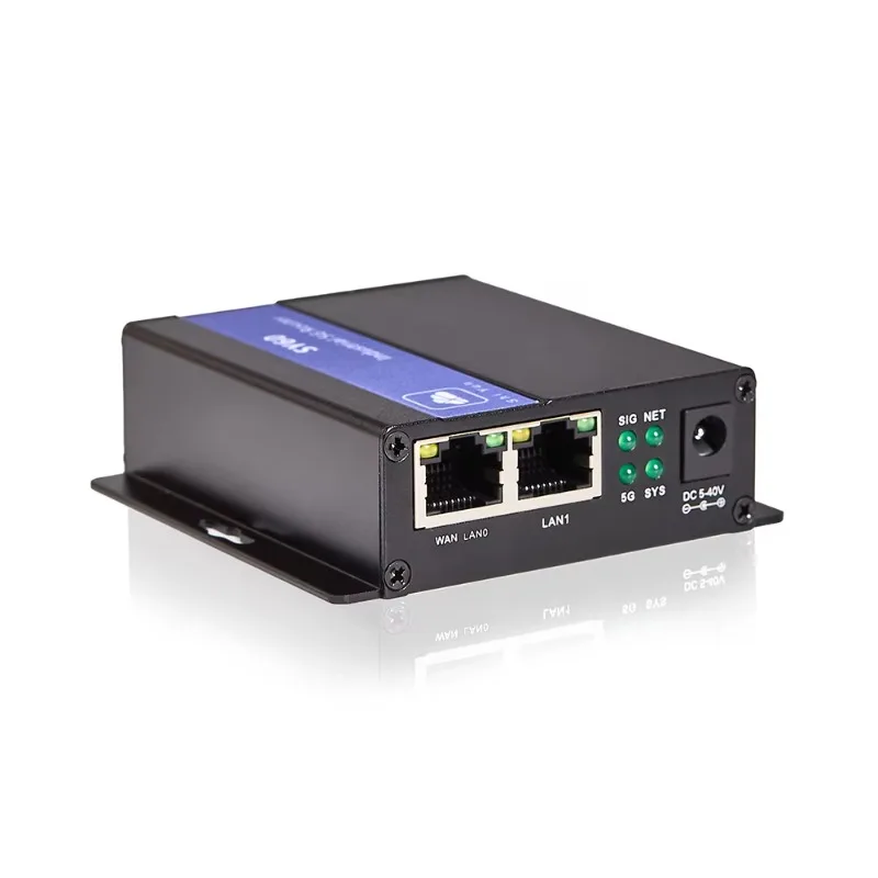 SY60 5G NR Industrial Router Gigabit LAN Port Metal Case 9-40V DC VPN Gateway for Remote SCADA Monitoring