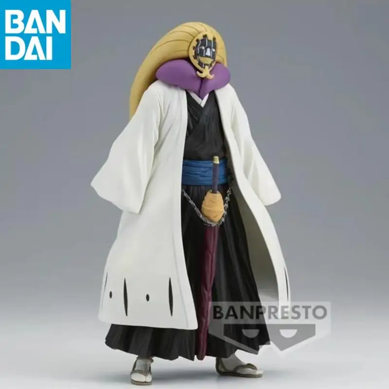 

In Stock Genuine Bandai Namco BLEACH SOLID AND SOULS Kurotsuchi Mayuri Original Banpresto PVC Model Collector Figurine Toys gift