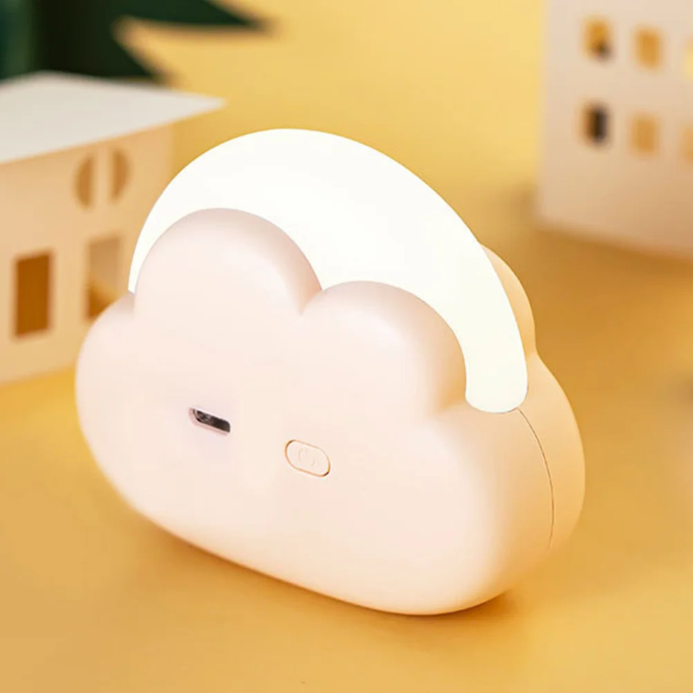 

Cloud Shape Led Night Light Rechargeable No Flicker No Blue Light For Bedroom Baby Kids Nursing Desktop Decor