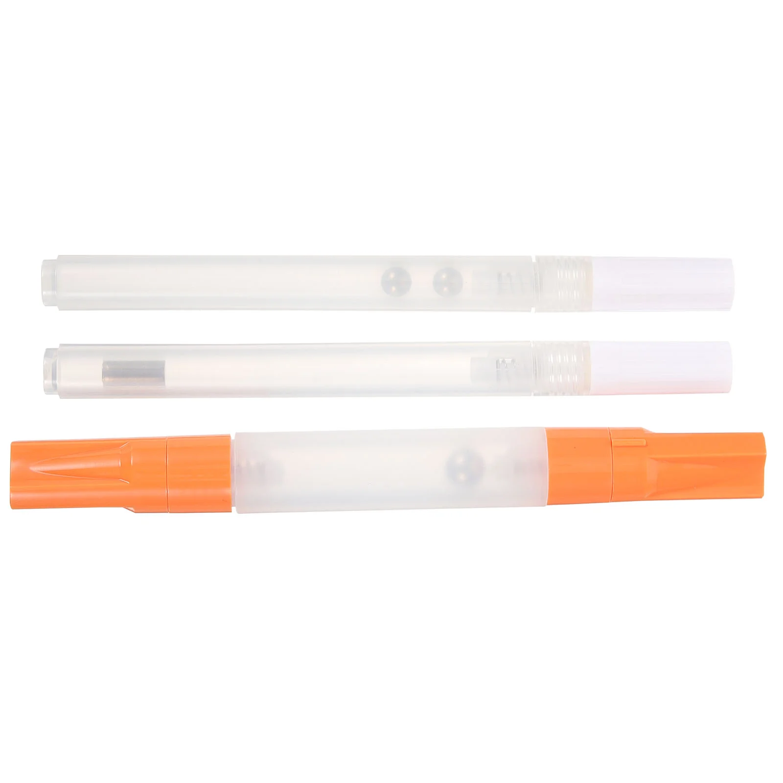 3 Pcs Marker Pen Accessories Acrylic Complete Set Empty Tube Paint Holder Liquid Chalk Alcohol Traffic Control Office