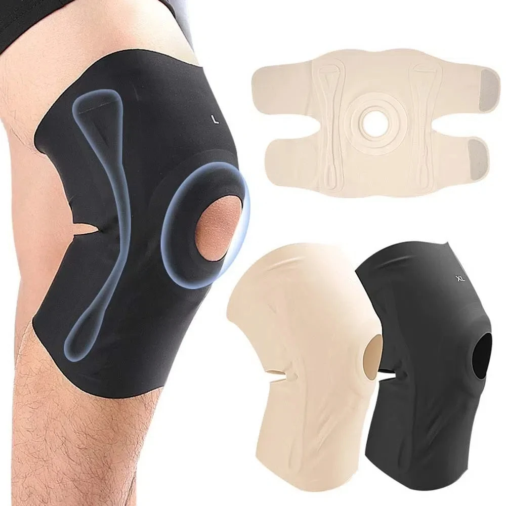 

Sport Accessories Compression Knee Pad Breathable Injury Recovery Knee Brace Adjustable Fitness Gear Knee Protective Belt