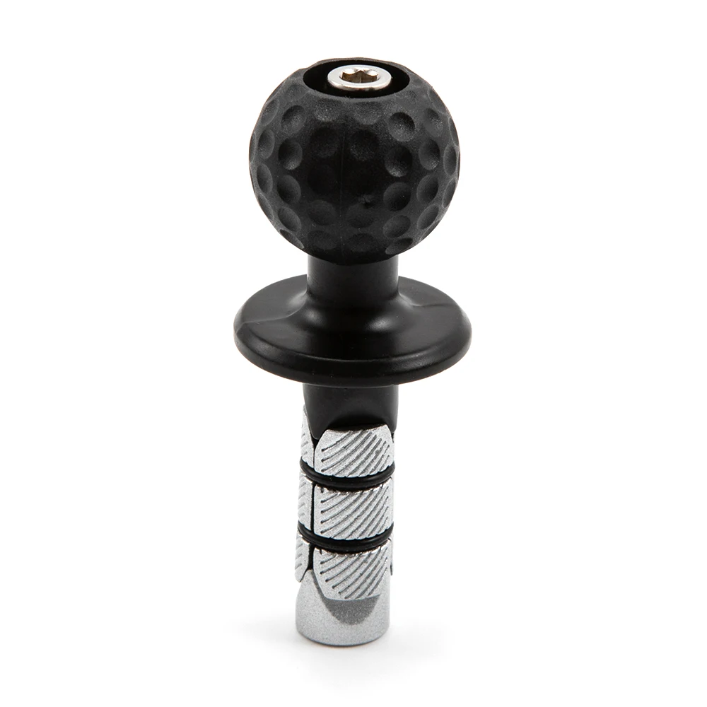 25mm Ball Head Universal Motorcycle Metal Bike Black Mount Fork Stem Ballhead Base for Mount Kit Adapter Mobile Phone Holder