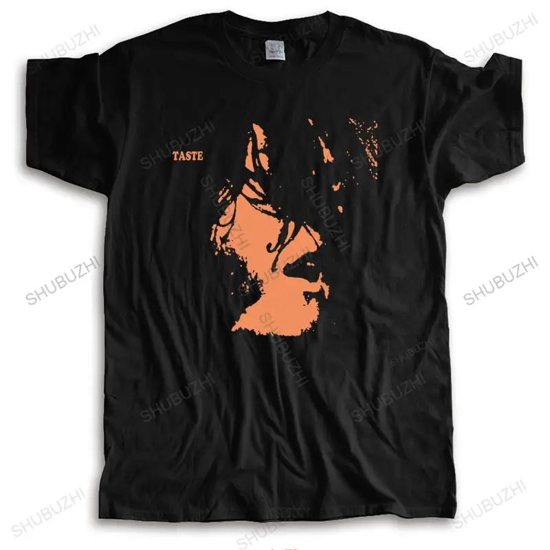 cotton High Quality tshirt men summer tees First Album Rory Gallagher Blues TASTE many color short sleeve tops unisex tshirts