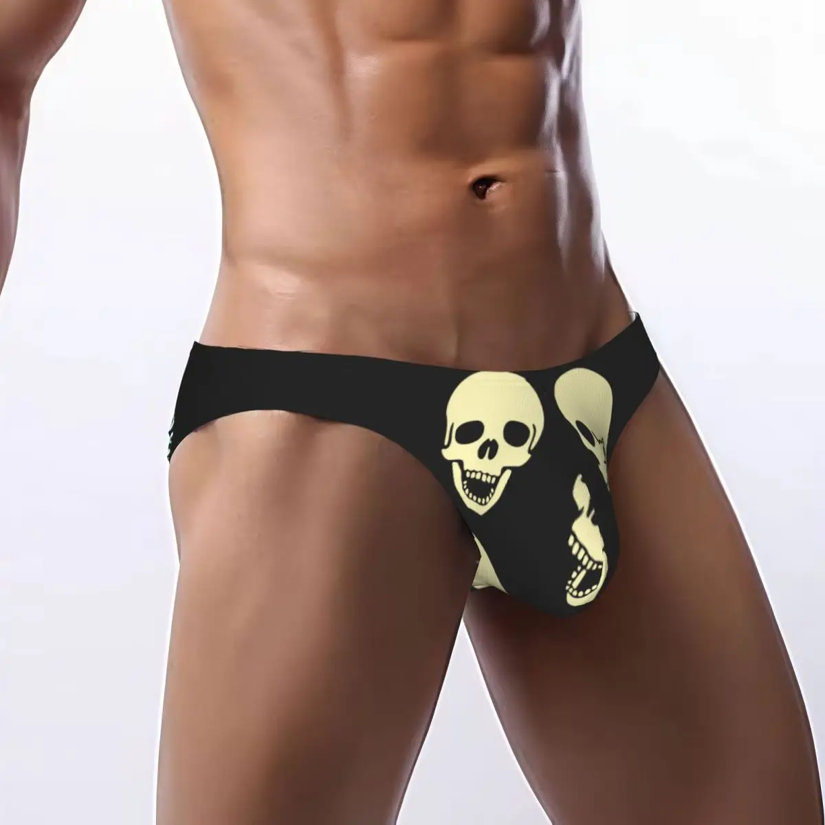 

Sexy Man's Underwear Briefs Skulls Men Underpants