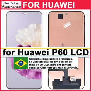 Bilashmart High Quality 6.67 LTPO OLED Display Huawei P60 LCD Display LNA AL00 LNA LX9 Models Touch Screen Assembly Repair Parts