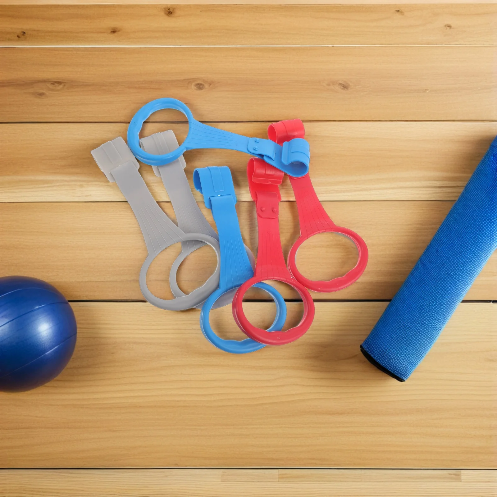 6 pezzi anelli di sicurezza per bambini anelli di supporto con bordo arrotondato per la pratica di camminata della scuola materna supporto infantile giochi per bambini parti di ricambio per palestra