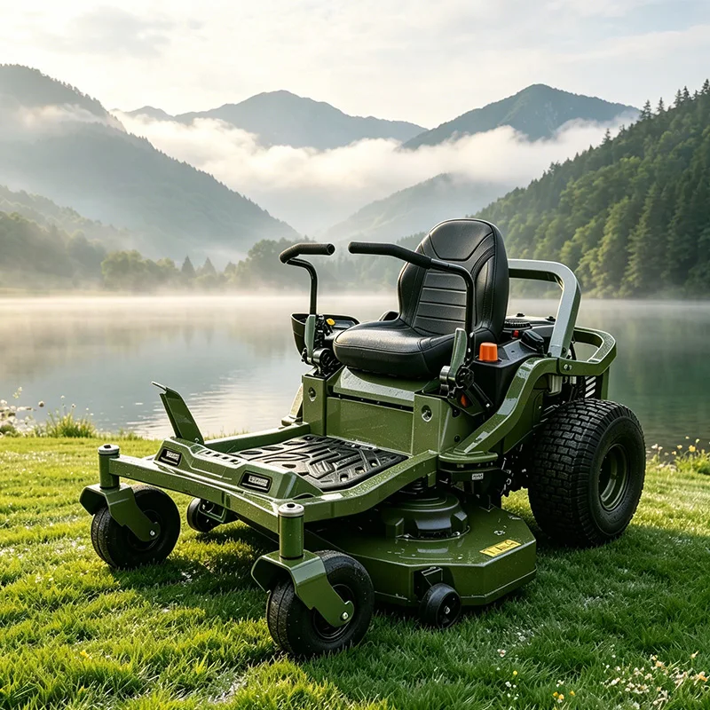 Heavy Duty Riding Lawn Mower 15HP Garden Tractor Professional Ride-on Mower for Farm and Estate Lawn Maintenance Equipment