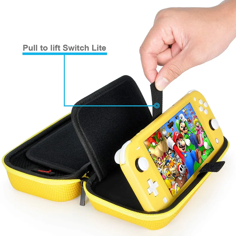 witch Lite Accessory Kit - Switch Lite Console Case and Screen Protector, Switch Lite Carrying Case, Travel Bag