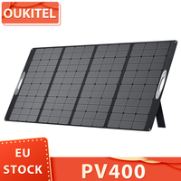 Oukitel Pv400 400W Foldable Portable Solar Panel with Kickstand, 23% Energy Conversion Rate, Ip65 Waterproof