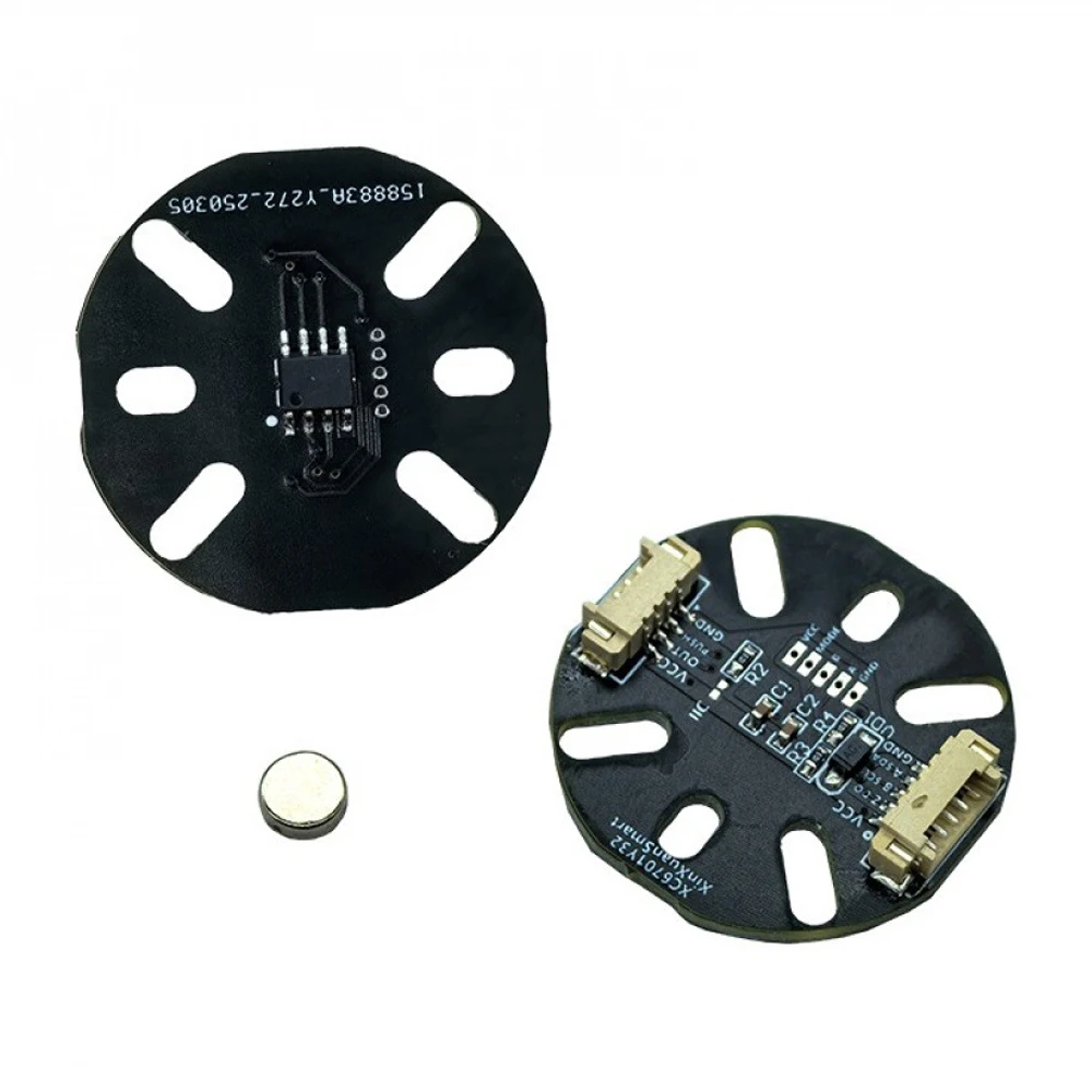 

1PCS 3.3-5V MT6701 Magnetic Encoder Module High-Precision 14-bit Brushless Motor Angle Measurement Sensor