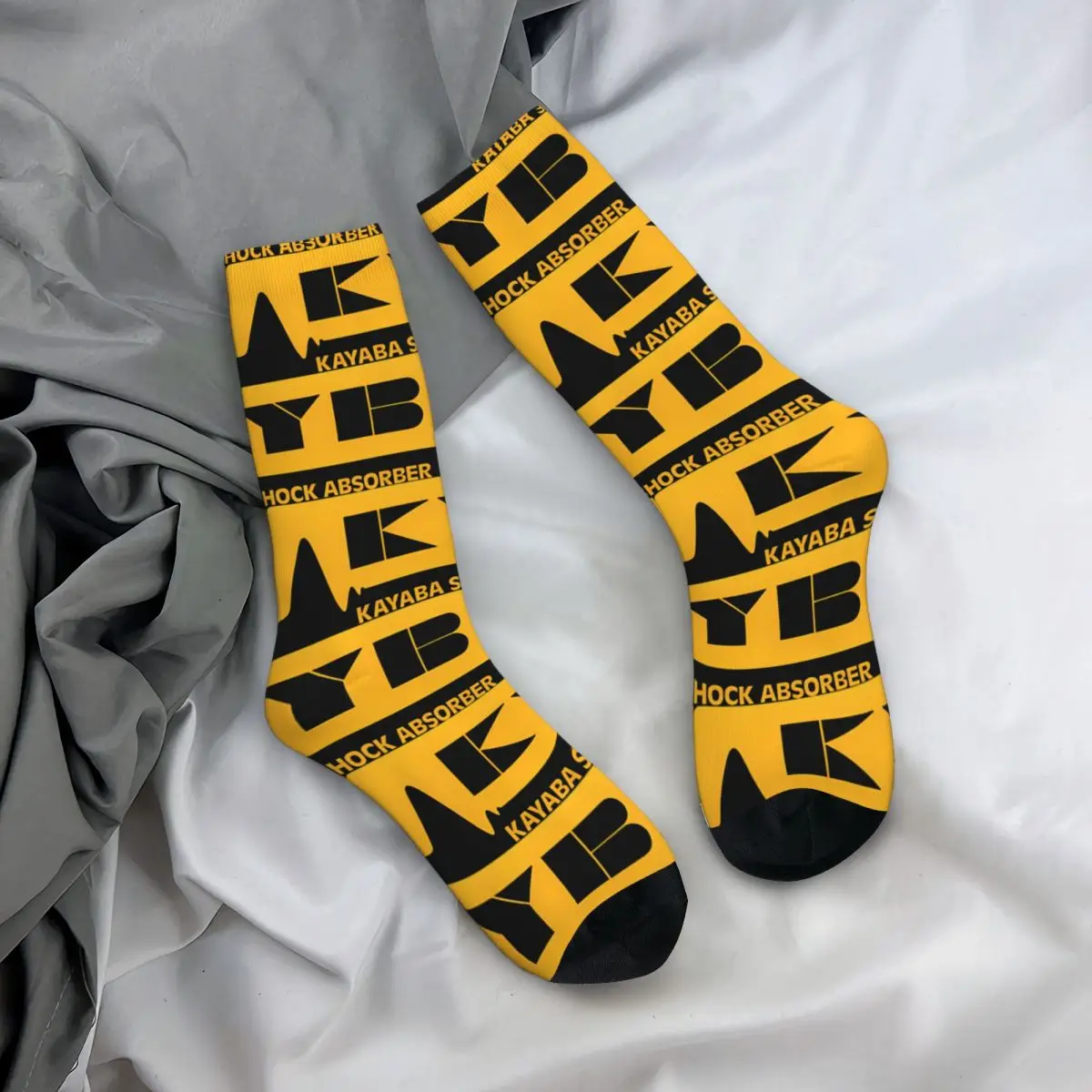 Funny Happy Men's compression Socks Awesome Retro Harajuku KYB Corporation Hip Hop Novelty Seamless Crew Crazy Sock Gift Printed