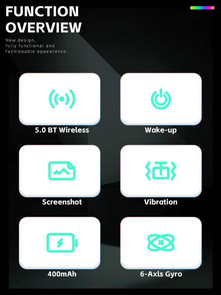 ضفدع بيانات-لوحة إضاءة جانبية مضيئة ، وحدة تحكم L و R ، متوافقة مع مفتاح نينتينو ، Joy-Con مع الاستيقاظ