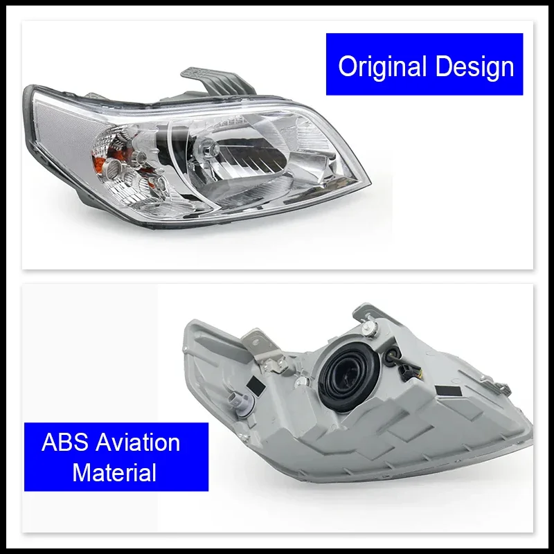 For Chevrolet Lova 2009 2010 2011 Front Headlight Lights Lamp Assembly Headlamp Left Right Running Driver Clear Lens Accessories