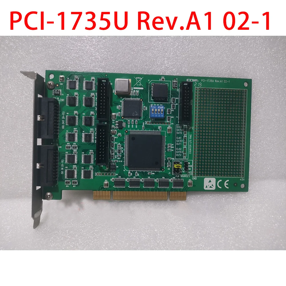 

For Advantech Acquisition Card PCI-1735U Rev.A1 02-1