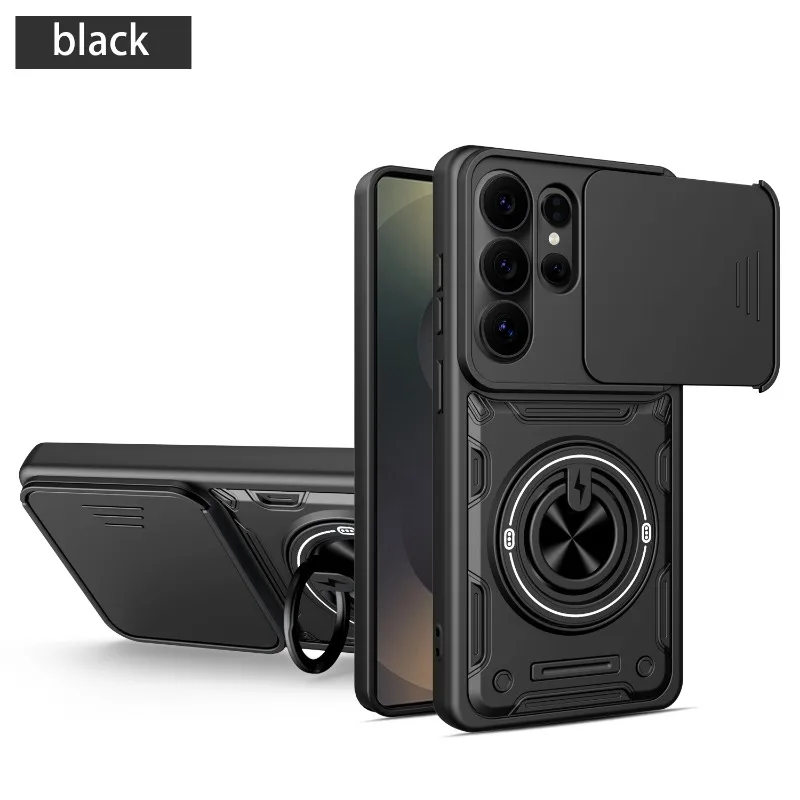 Suitable for Samsung Galaxy S26 Ultra S26 + Plus Lens Protector Anti Drop Rigid Hybrid Phone Case TPU+PC