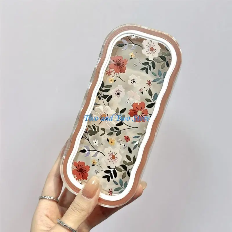 

HX6F Elegant Glasses Case Pink Bows Lightweight Glass Eyewear Holder Everyday Use
