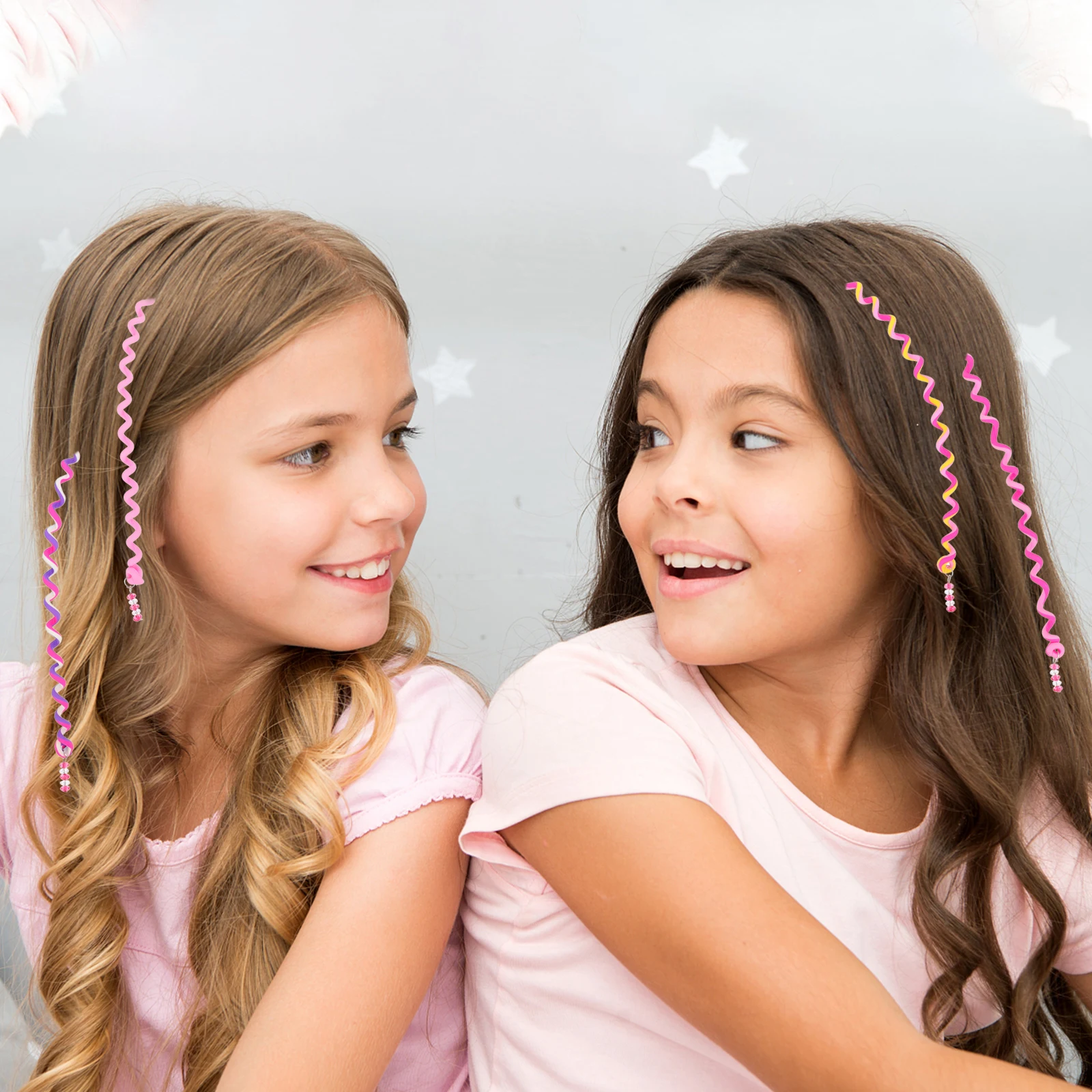 

12 Pcs Braiding Tools Spiral Accessories Women Styling Girls DIY Hair Editing Clips Thick Thin Hair Cosmetology Salon Education