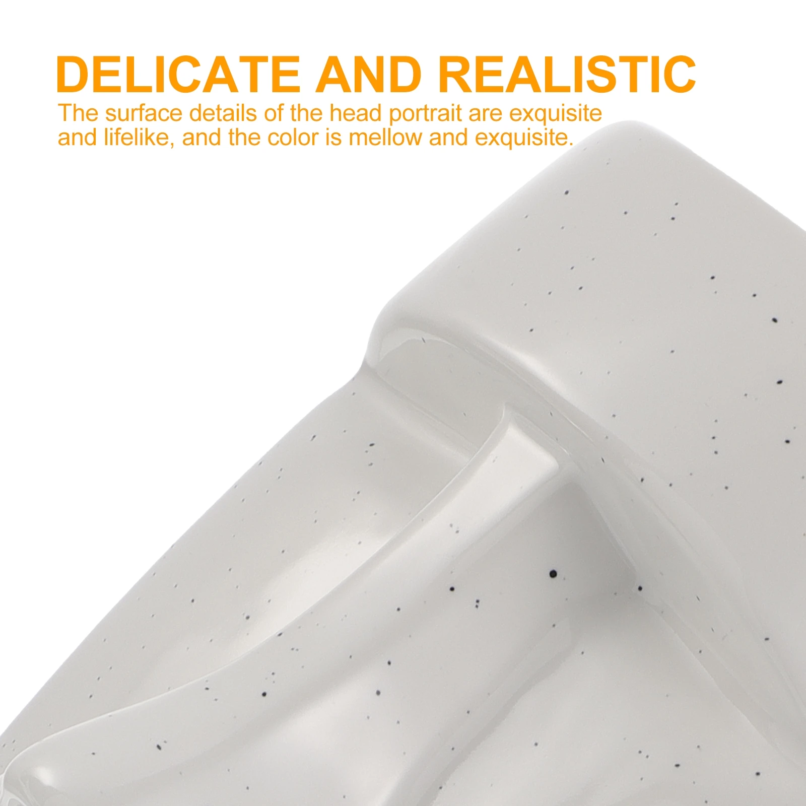 

1pc Ceramic Stone Statue Tissue Box Waterproof Sturdy Novelty Unique Ornament Disguise Ordinary Tissue Desktop Storage