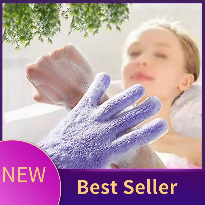 

30-компонентные отшелушивающие перчатки для ванны, массажная губка для скраба для тела для очищения кожи