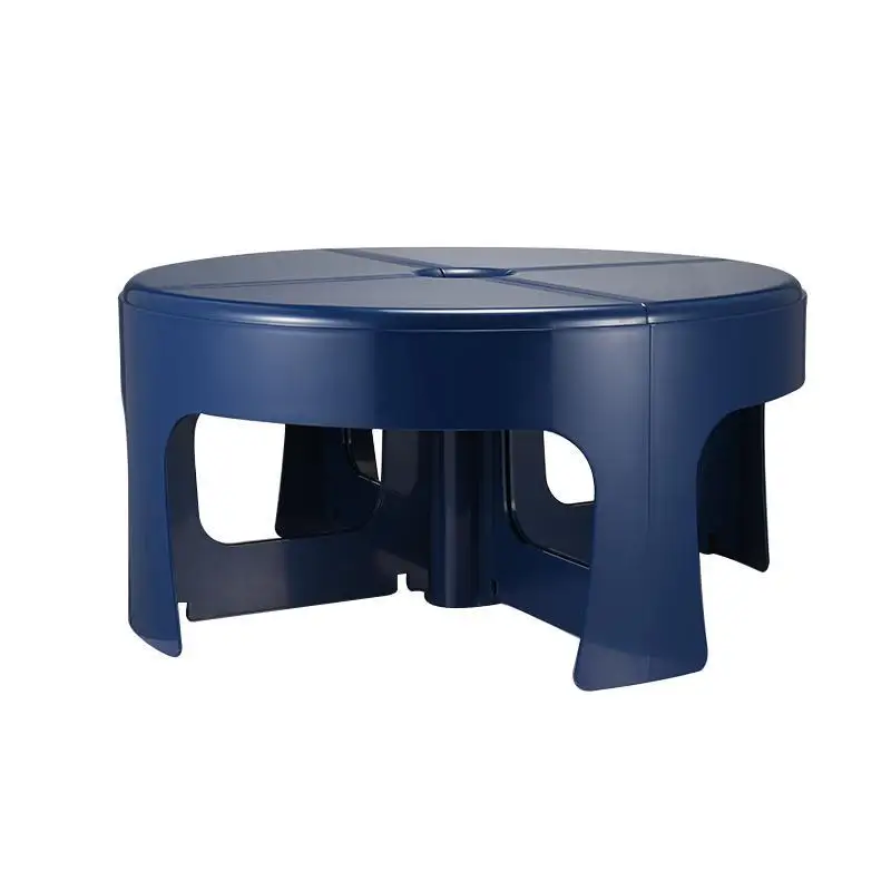 

Combination creative coffee table cartoon splicing medieval ins round light luxury combination storage corner table