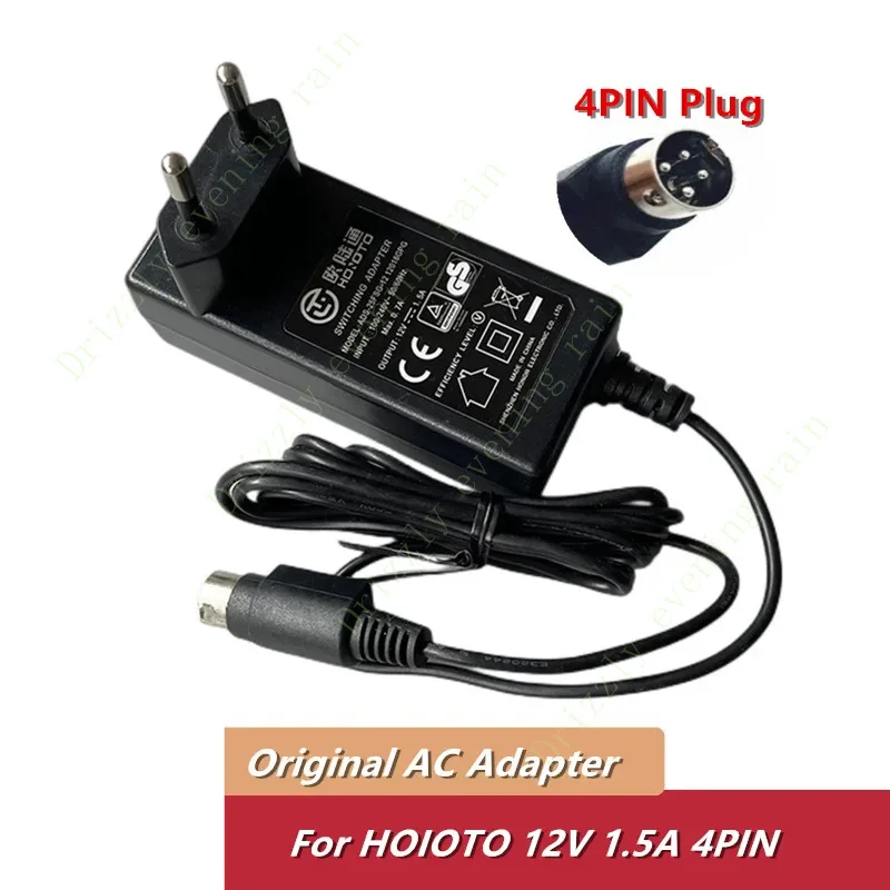 For  HOIOTO AC Switching Adapter 12V 1.5A 18W EC1008 Charger For Hikvision Video Recorder Power Supply ADS-25FSG-12 12018GPG