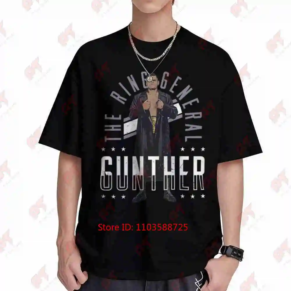 Gunther The Ring General Short Sleeve Tee 100% Cotton T-Shirt