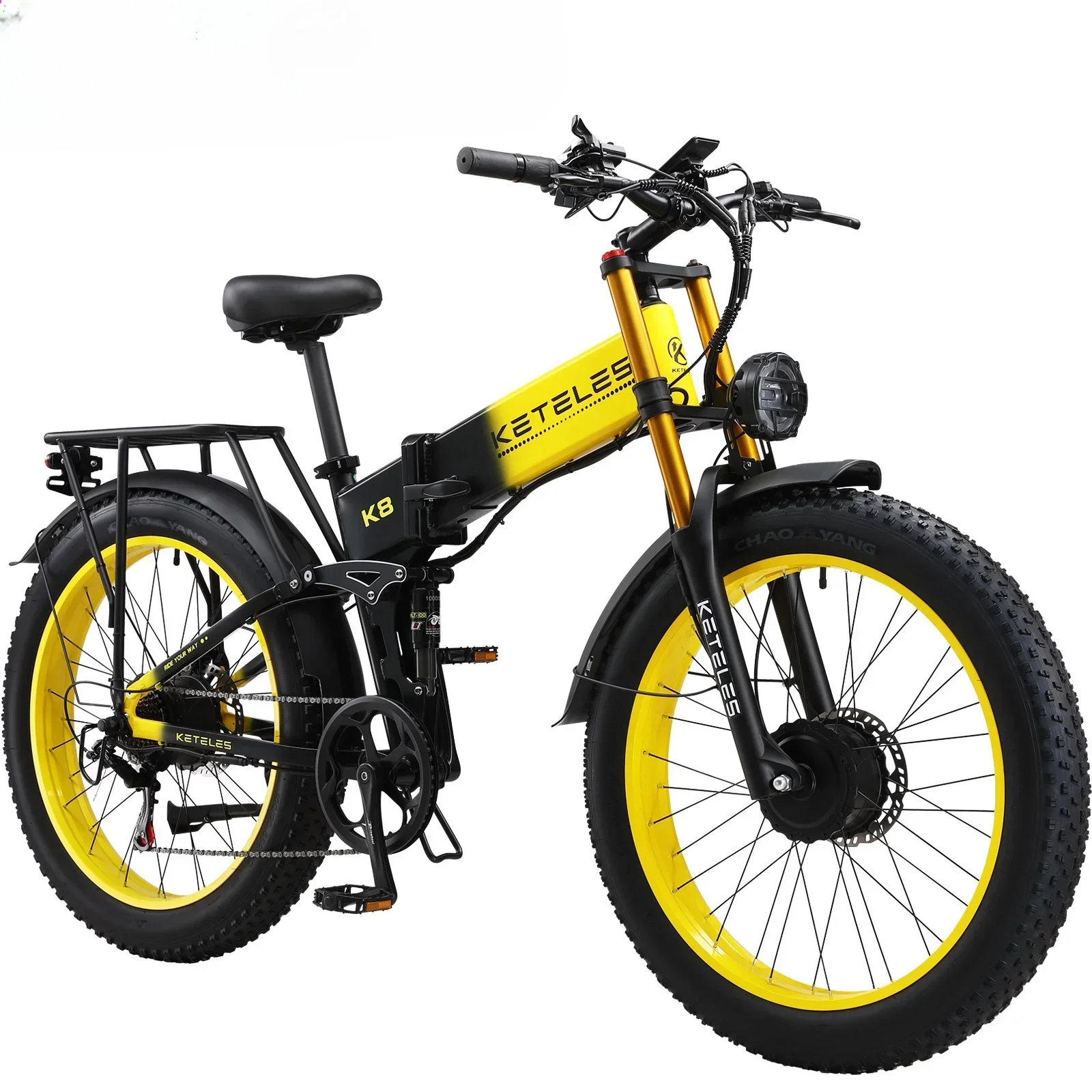 

7 Speed Electric Mountain Bike / Aluminum Frame 1000w 48V 20ah Electric Bicycle 20" Electric Bike E Bike 60km/ Fast Speed Ebike