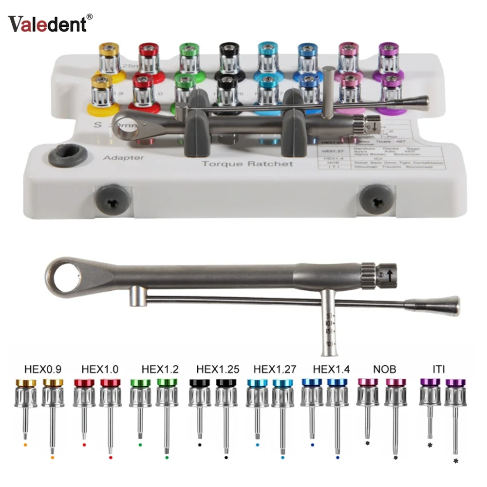 

1 Pc Dental Universal Implant Torque Screwdrivers Wrench Universal Prothetic Dentist Materials Instrument Tools