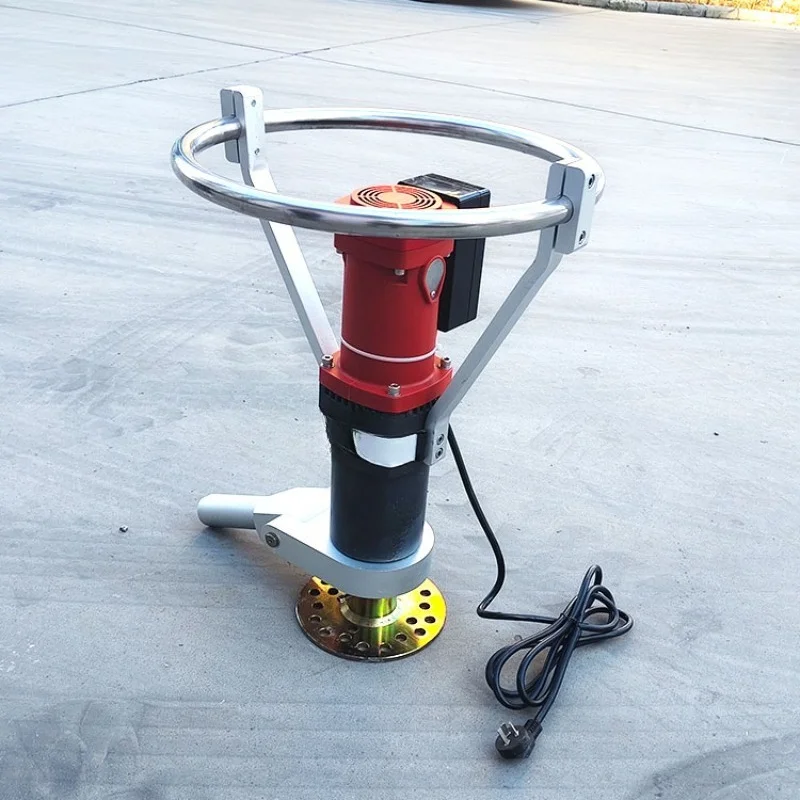 High torque anchor fixing machine, electric pile driver, single motor, single hand-held rotation