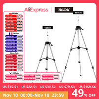 HILDA Laser Level Tripod Adjustable Height Thicken Aluminum Tripod Stand For Self leveling 1.2/1.5m