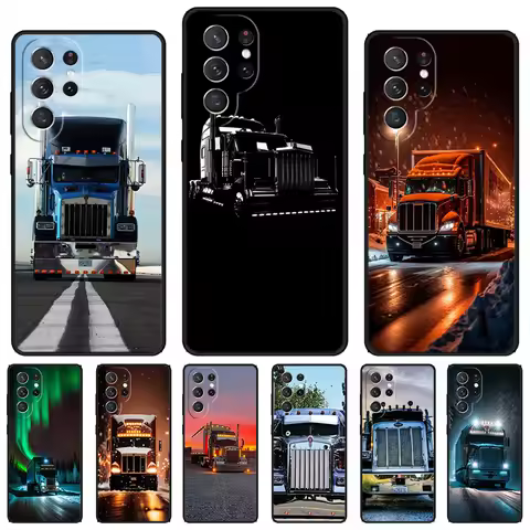 Cool Heavy Truck Car phone case For Samsung Galaxy S24 S23 S22 Ultra Note 10 20 Plus S8 S9 S10 S20 S21 FE Cover