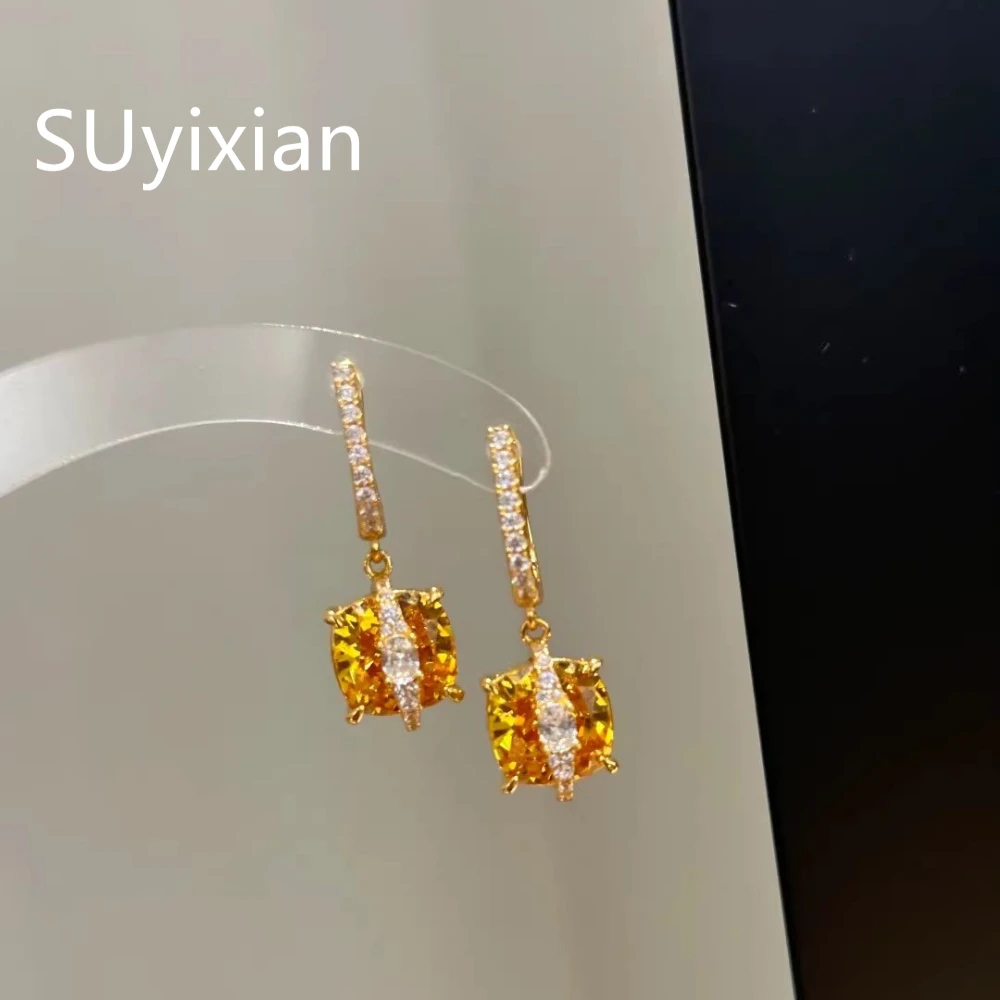 925 Sterling Silver Multi-Color Sugar Cube Earrings Ring Necklace Set