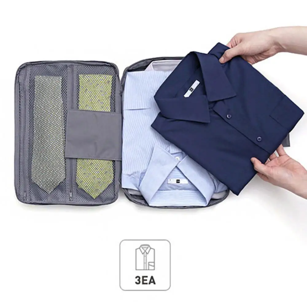 Outdoor Shirt Tie Bag Travel Portable Multi-Purpose Storage Bag Korean Style Organizing Bag Order Making 2024 New