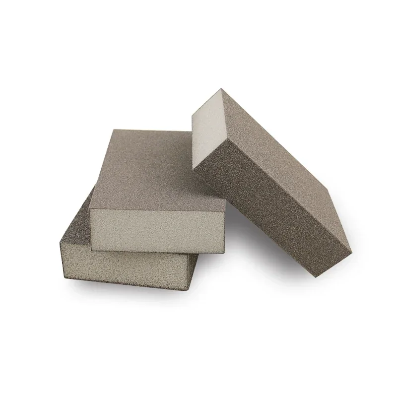 Sponge Sand Block Polishing Furniture Sandpaper Derusting Wood Jade Woodworking Metal Seam  Pad Wear-resistant Wet Dry