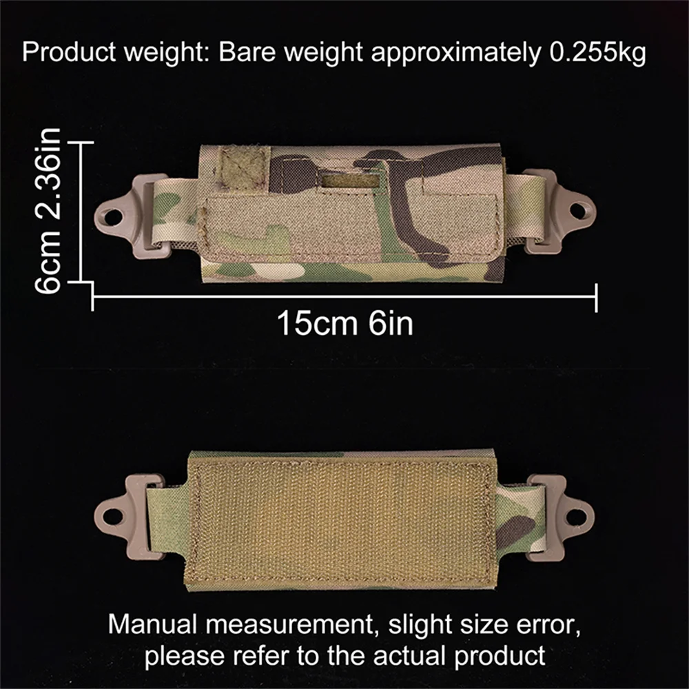 Helm Gegengewicht Tasche Taktische Helm Balance Gegengewicht Tasche Batterie Tasche für Airsoft Helme Zubehör – Detail 5