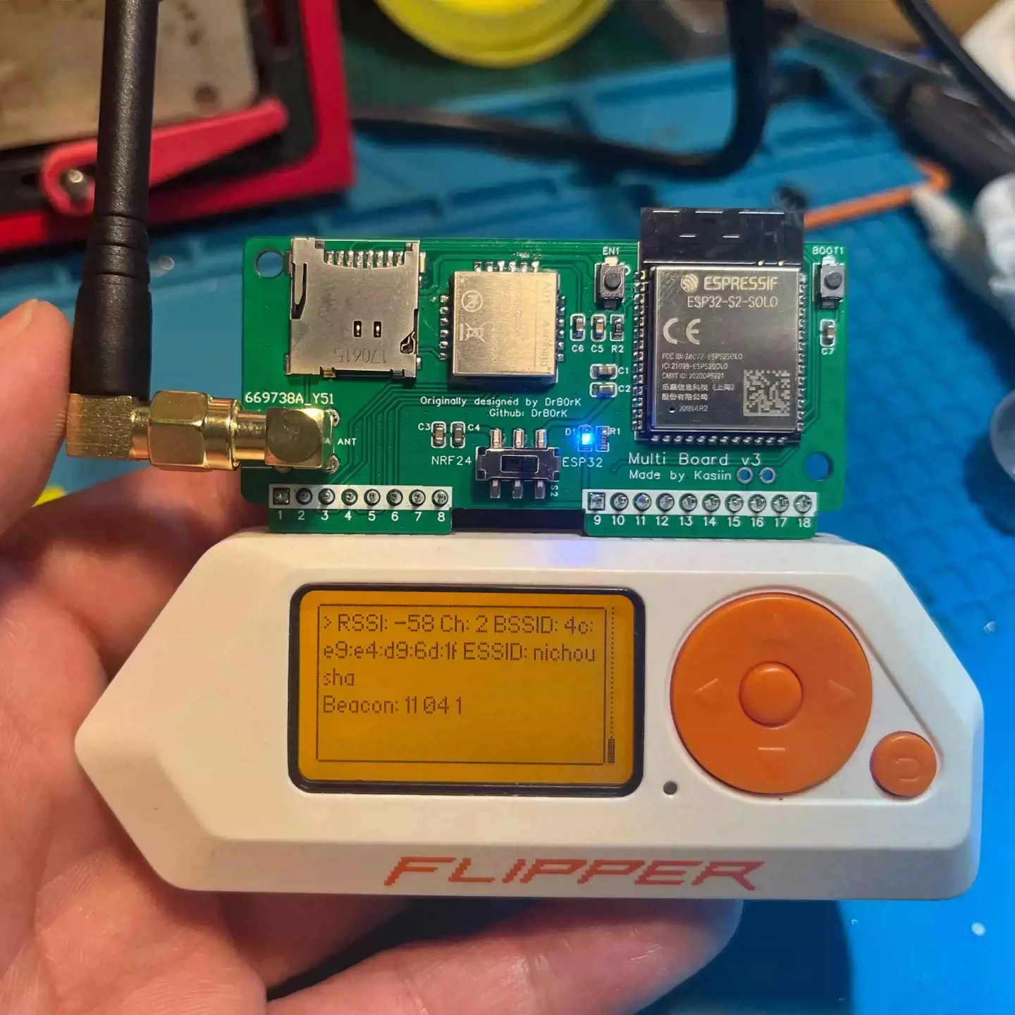 Modulo Flipper Zero NRF24+ESP32 a prezzo economico