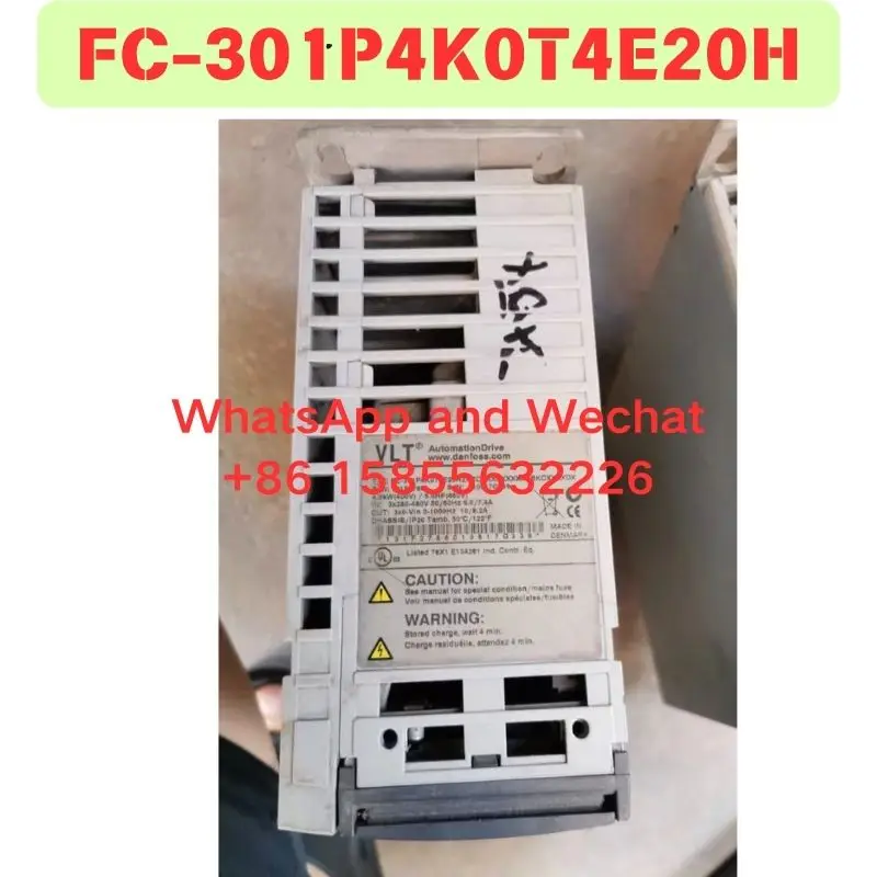 Used OEM disassembled parts FC-301P4K0T4E20H frequency converter Functional test OK