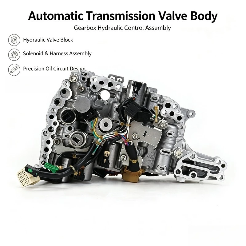 Auto Transmission Valve Body, Replacement Hydraulic Control Component for Vehicle Automatic Gearbox Repair Spare Part
