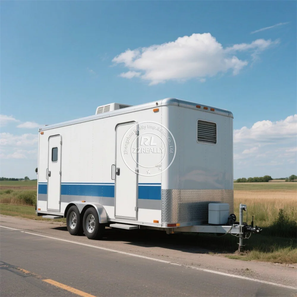 Toilet Bergerak Baru Trailer Kombo Pancuran Toilet Portabel Toilet Mewah Portabel Luar Ruangan untuk Acara Pernikahan
