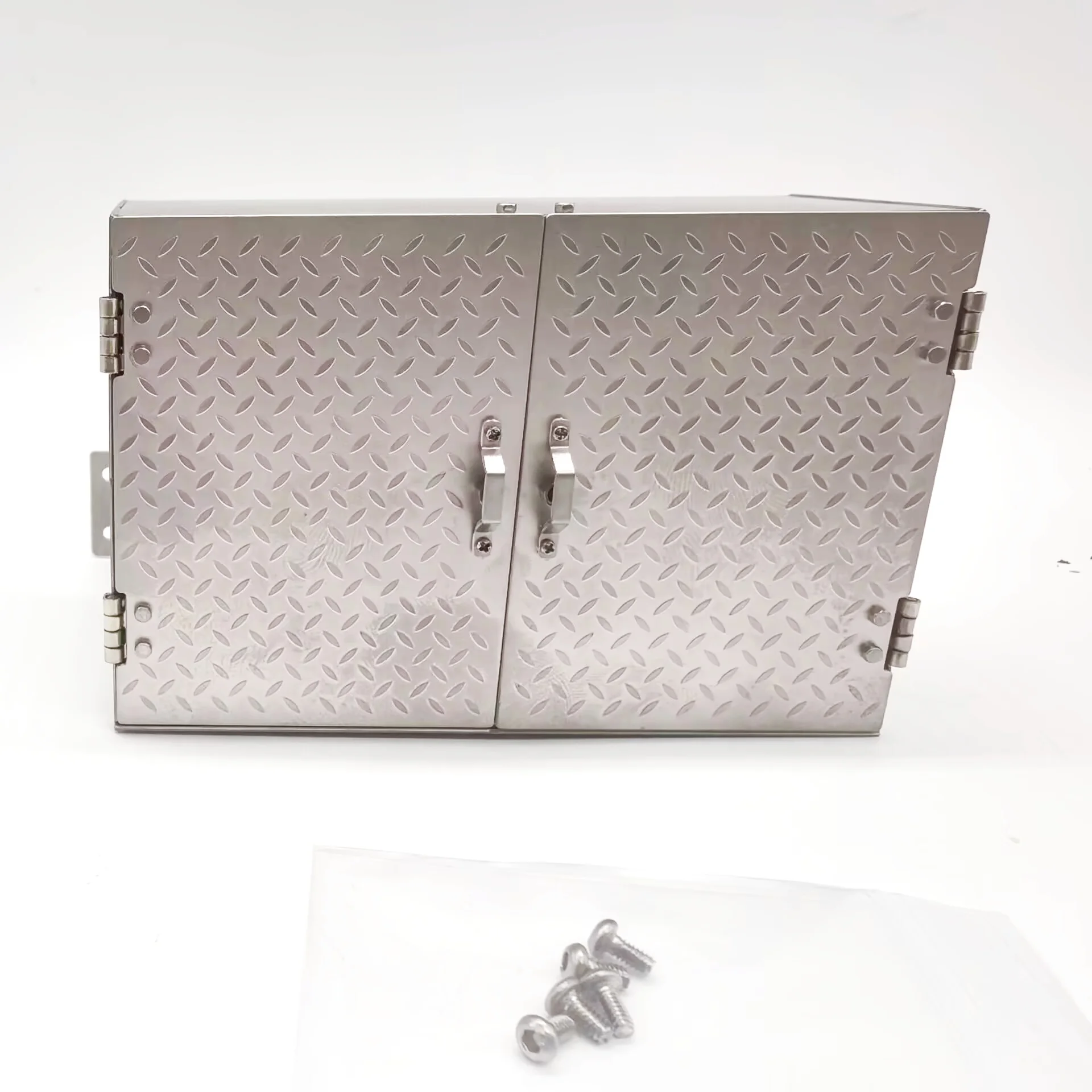 RC 1/14 Metallgurt mit Anti-Rutsch-Muster 90mm Werkzeugkasten für Tamiya Hydraulikbagger, Lader, Muldenkipper, DIY-Teile – Detail 8